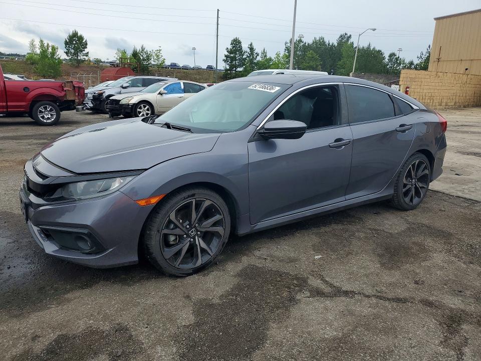 Aukcja sprzedaży 2020 Honda Civic, vin: 2HGFC2F85LH538687, numer aukcji: 52186836
