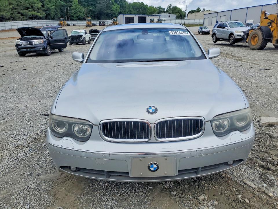 52678316 :رقم المزاد ، WBAGN63473DS45132 vin ، 2003 Bmw 745 مزاد بيع
