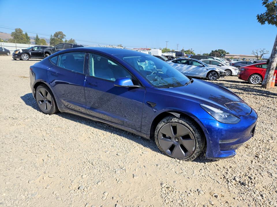 2023 Tesla Model 3 მანქანა იყიდება აუქციონზე, vin: 5YJ3E1EA7PF451010, აუქციონის ნომერი: 54025106