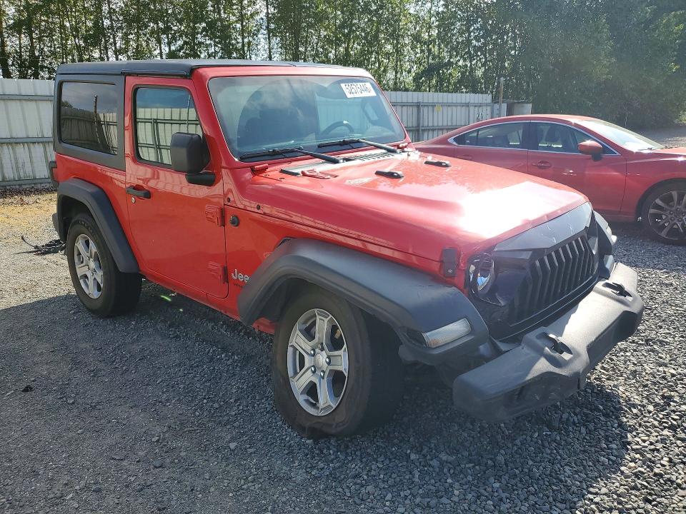 2020 Jeep Wrangler მანქანა იყიდება აუქციონზე, vin: 1C4GJXAG5LW162207, აუქციონის ნომერი: 52575446