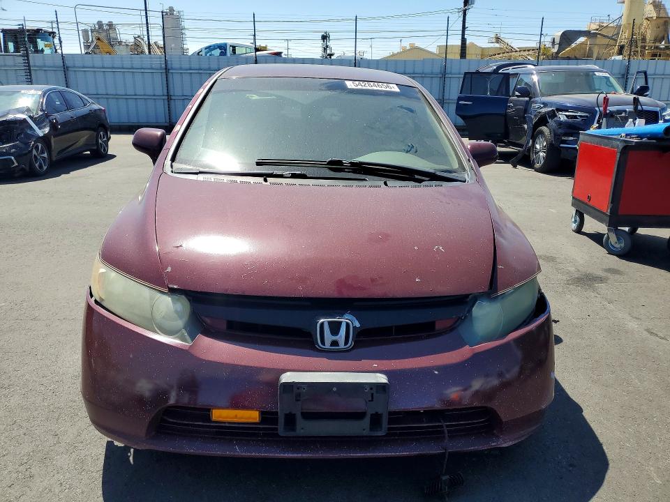 Aukcja sprzedaży 2007 Honda Civic, vin: 1HGFA16587L004212, numer aukcji: 54284656