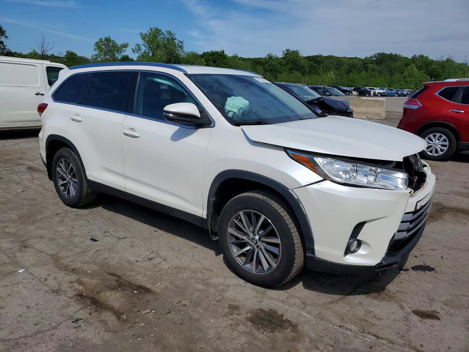 Продажа на аукционе авто 2019 Toyota Highlander, vin: 5TDJZRFH5KS924476, номер лота: 55233516