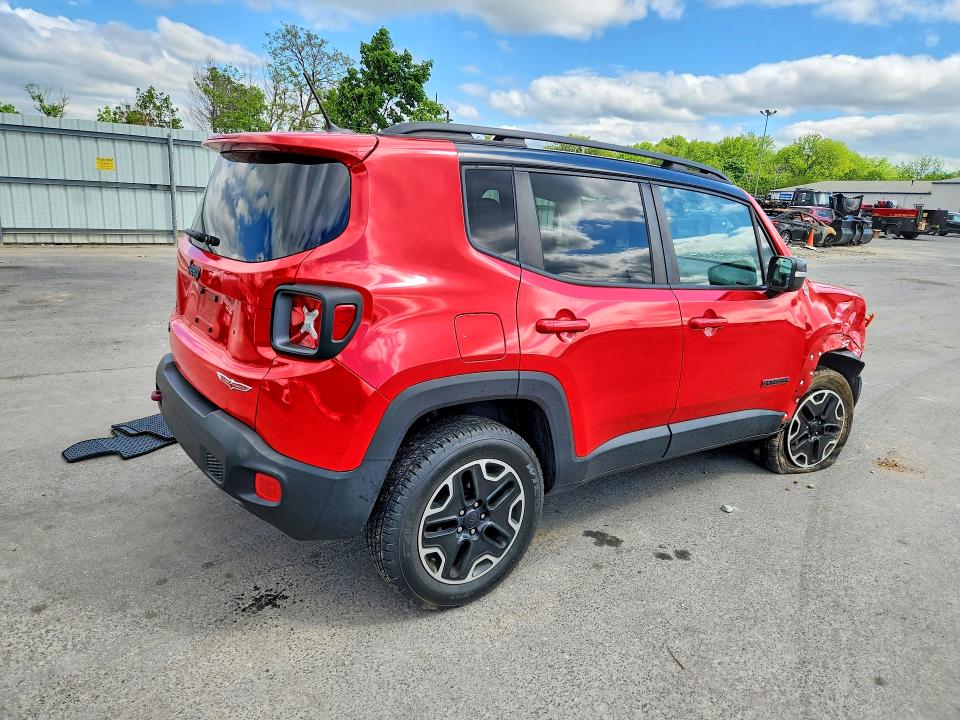 53977056 :رقم المزاد ، ZACCJBCB0HPG41268 vin ، 2017 Jeep Renegade مزاد بيع