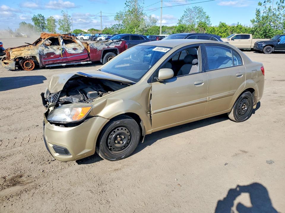 2010 Kia Rio მანქანა იყიდება აუქციონზე, vin: KNADH4B31A6685307, აუქციონის ნომერი: 55336776