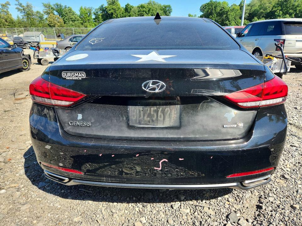 55071696 :رقم المزاد ، KMHGN4JEXGU141741 vin ، 2016 Hyundai Genesis مزاد بيع