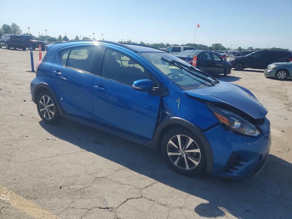 53379166 :رقم المزاد ، JTDKDTB37J1614867 vin ، 2018 Toyota Prius C مزاد بيع