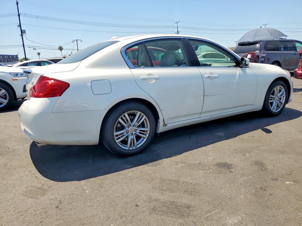 2011 Infiniti G25 Sedan მანქანა იყიდება აუქციონზე, vin: JN1DV6AP9BM601908, აუქციონის ნომერი: 52552656