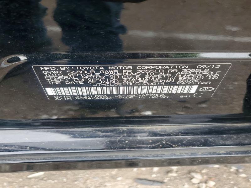 52458676 :رقم المزاد ، JTHCL5EF0E5020014 vin ، 2014 Lexus Ls مزاد بيع