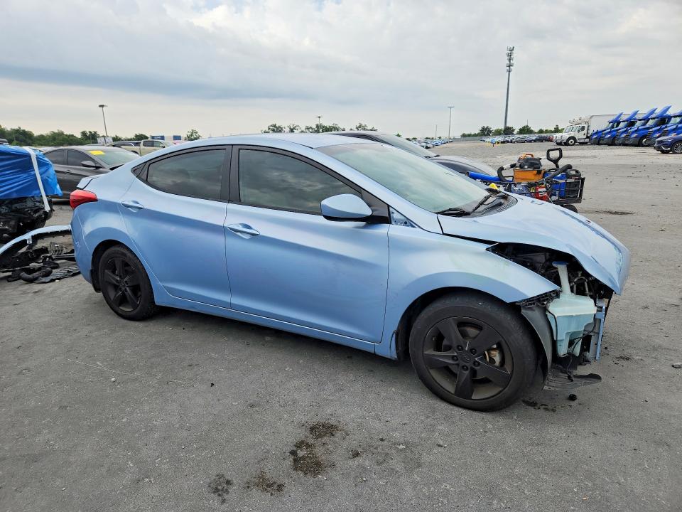 2013 Hyundai Elantra მანქანა იყიდება აუქციონზე, vin: KMHDH4AE2DU808467, აუქციონის ნომერი: 53202396