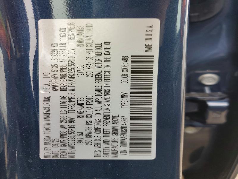 Aukcja sprzedaży 2025 Mazda Cx-50, vin: 7MMVAAEW8SN142267, numer aukcji: 53637266