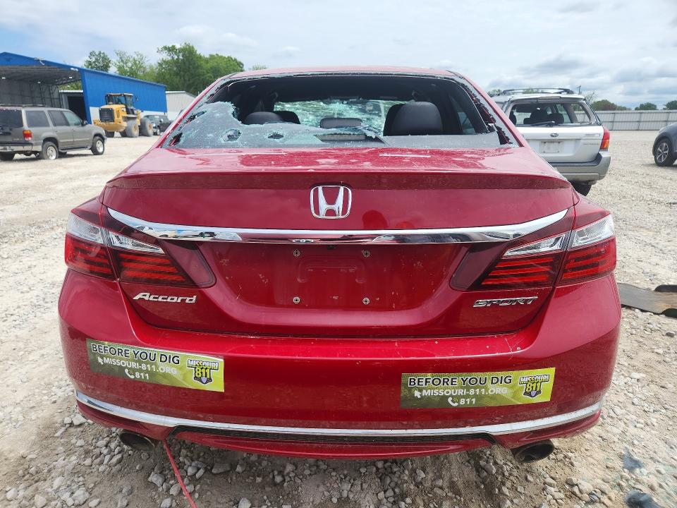 Продаж на аукціоні авто 2016 Honda Accord, vin: 1HGCR2F55GA225814, номер лоту: 52606676