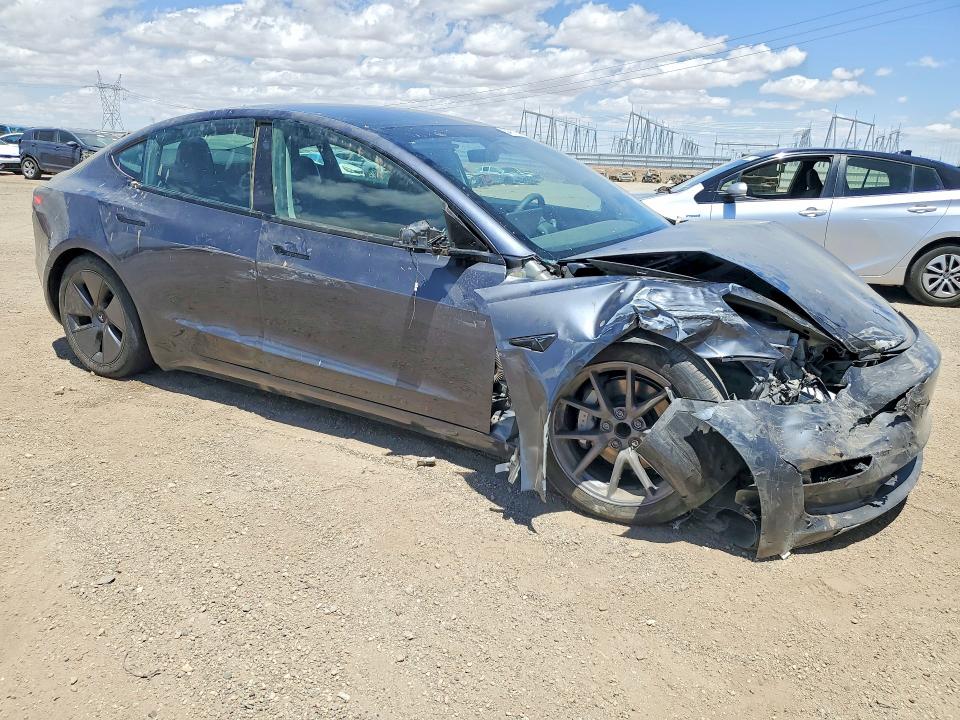 54911356 :رقم المزاد ، 5YJ3E1EA5PF646118 vin ، 2023 Tesla Model 3 مزاد بيع
