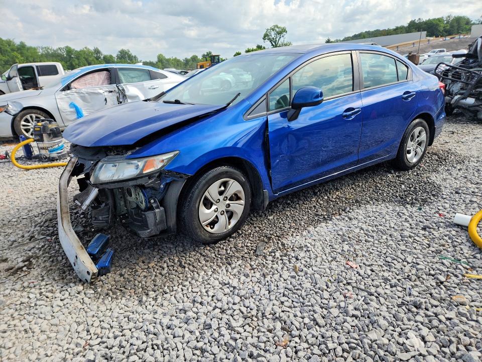 2013 Honda Civic მანქანა იყიდება აუქციონზე, vin: 19XFB2F5XDE078074, აუქციონის ნომერი: 54306816