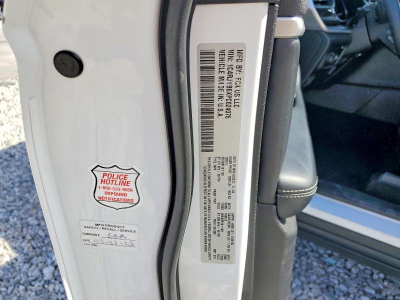 Продаж на аукціоні авто 2023 Jeep Grand Cherokee, vin: 1C4RJYB6XPC624076, номер лоту: 46781556