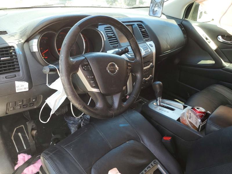 2010 Nissan Murano მანქანა იყიდება აუქციონზე, vin: JN8AZ1MU0AW011760, აუქციონის ნომერი: 54023816
