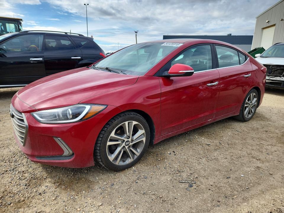 2017 Hyundai Elantra მანქანა იყიდება აუქციონზე, vin: KMHD84LF6HU104638, აუქციონის ნომერი: 54125916