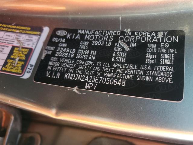 Продаж на аукціоні авто 2014 Kia Soul, vin: KNDJN2A23E7050648, номер лоту: 54541136