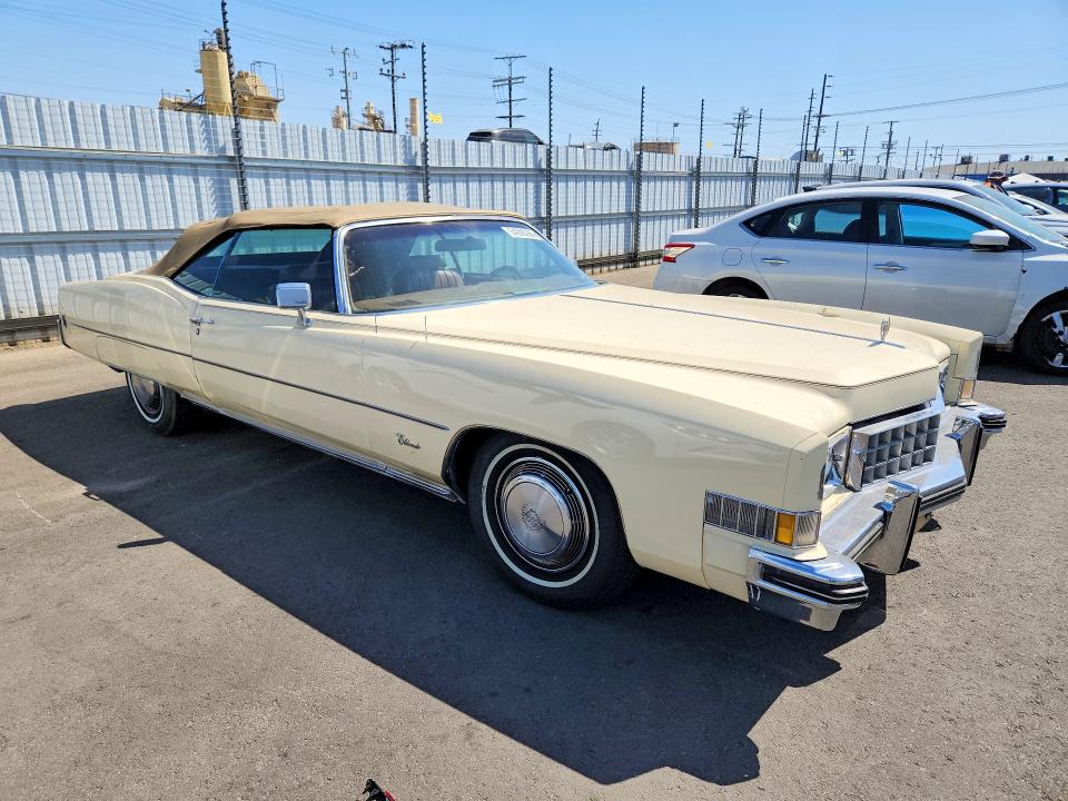 54306266 :رقم المزاد ، 6L67S3Q406340 vin ، 1973 Cadillac Eldorado مزاد بيع