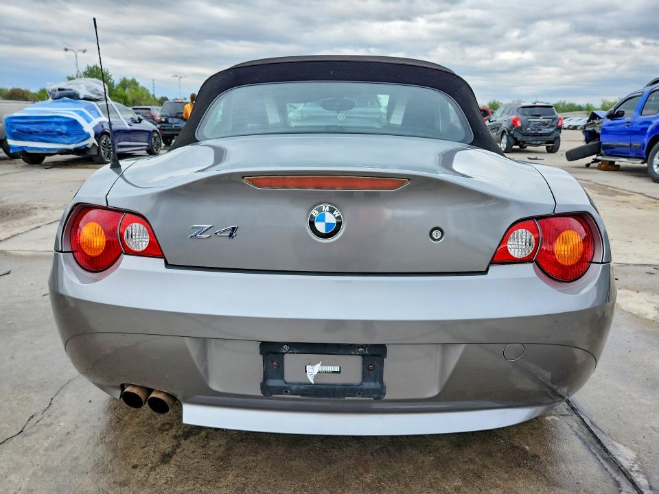 54322996 :رقم المزاد ، 4USBT53564LT27229 vin ، 2004 Bmw Z4 مزاد بيع