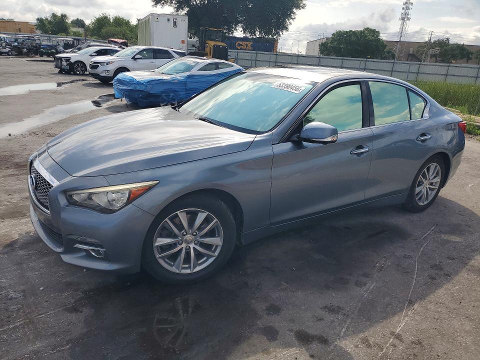 Продажа на аукционе авто 2016 Infiniti Q50, vin: JN1EV7AP7GM304380, номер лота: 53390456