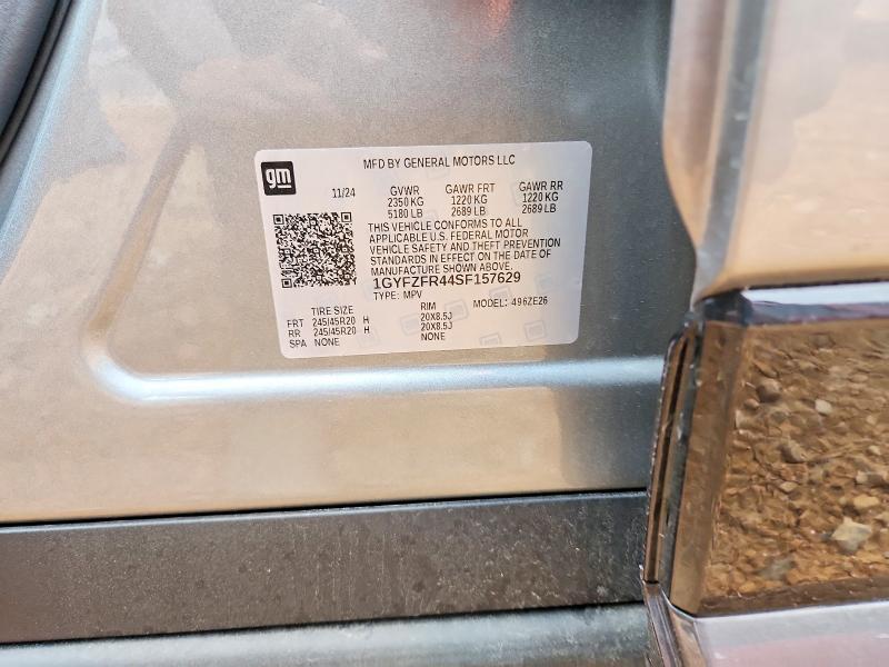 Продажа на аукционе авто 2025 Cadillac Xt4, vin: 1GYFZFR44SF157629, номер лота: 54523196