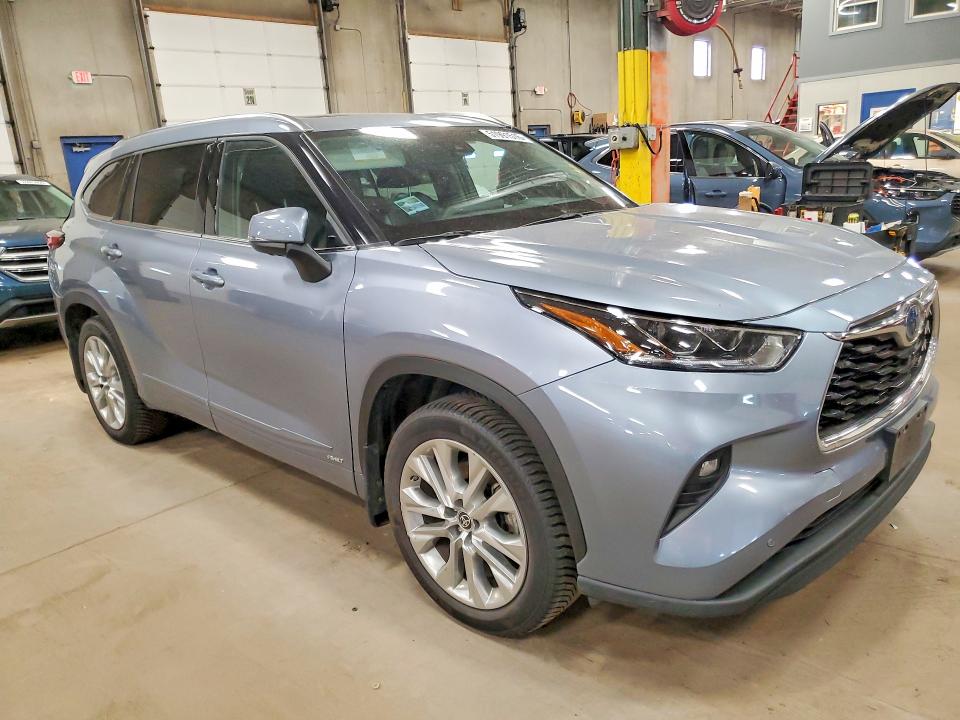 Продажа на аукционе авто 2022 Toyota Highlander Hybrid, vin: 5TDXBRCH5NS077885, номер лота: 51991516