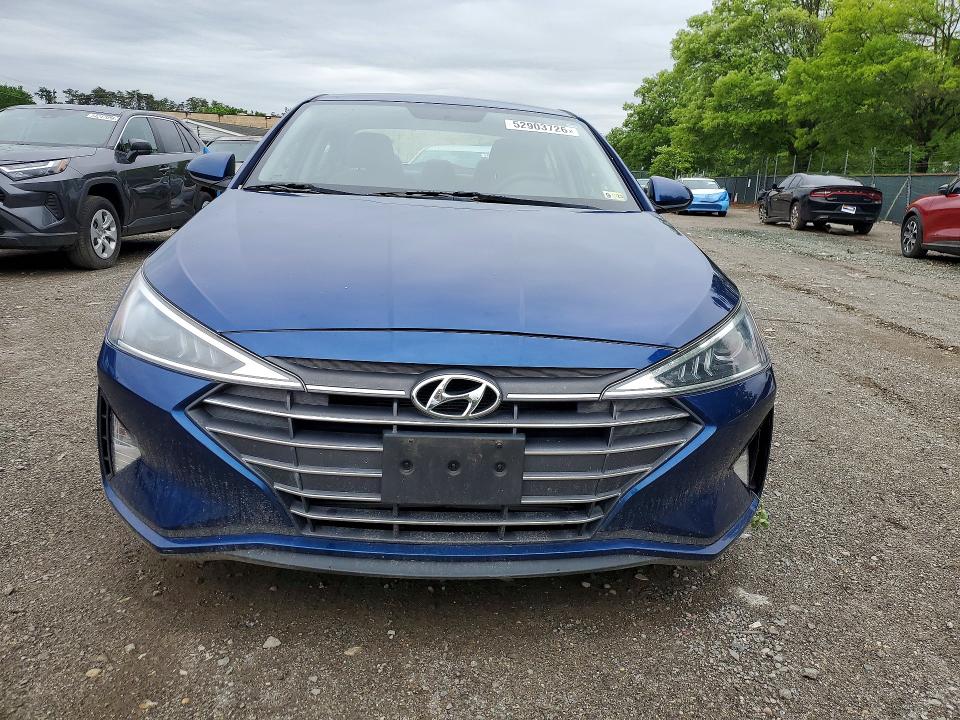 52903726 :رقم المزاد ، 5NPD74LF3KH449263 vin ، 2019 Hyundai Elantra مزاد بيع