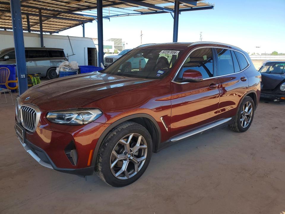 52287856 :رقم المزاد ، 5UX53DP02P9N51562 vin ، 2023 Bmw X3 مزاد بيع