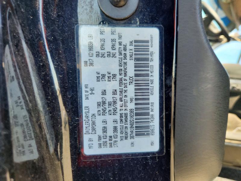 Продажа на аукционе авто 2002 Dodge Ram 1500, vin: 3B7HA18N82G102389, номер лота: 54296206