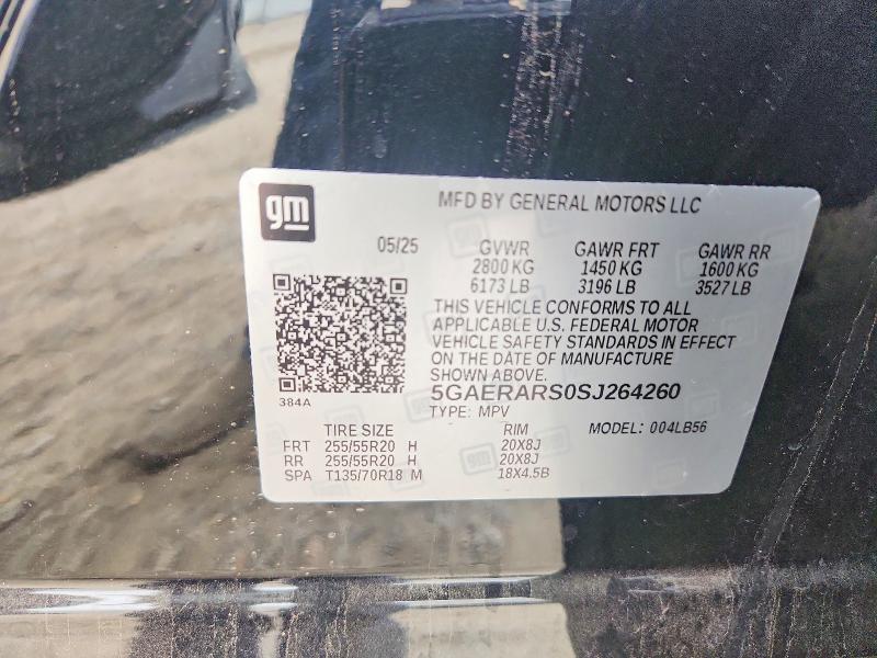 Продаж на аукціоні авто 2025 Buick Enclave, vin: 5GAERARS0SJ264260, номер лоту: 51037546