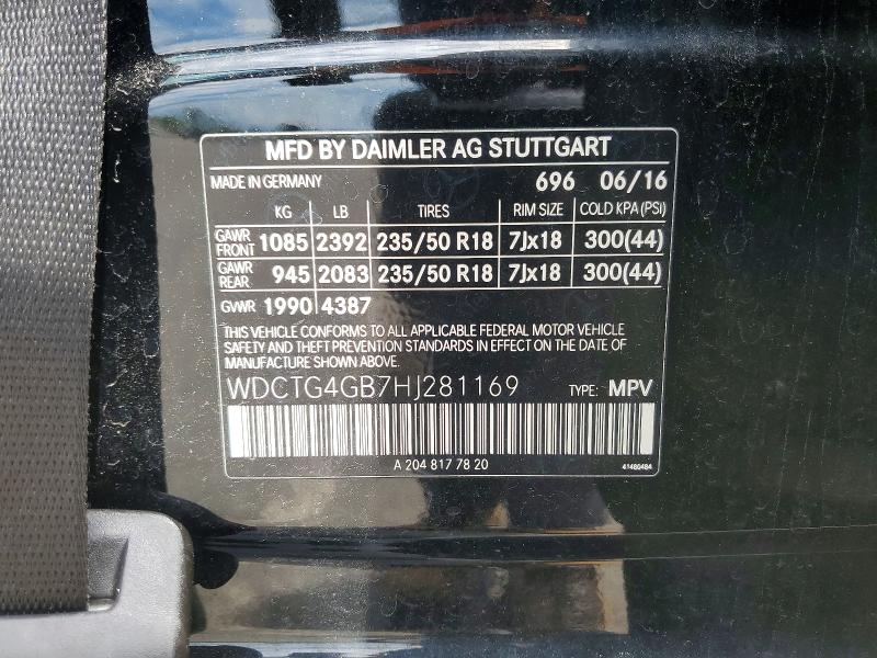 Продаж на аукціоні авто 2017 Mercedes-benz Gla, vin: WDCTG4GB7HJ281169, номер лоту: 55138696