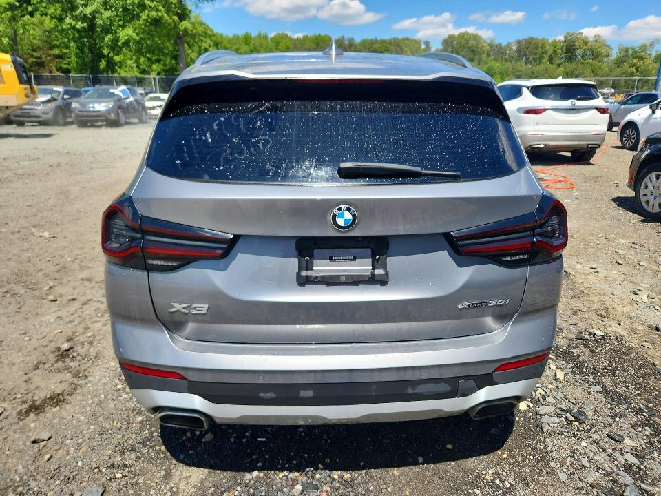 Aukcja sprzedaży 2023 Bmw X3, vin: 5UX53DP06P9S81087, numer aukcji: 53773576