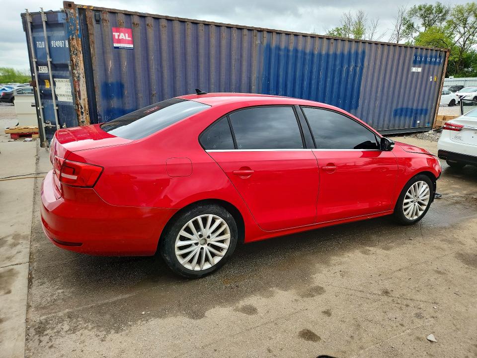 2015 Volkswagen Jetta მანქანა იყიდება აუქციონზე, vin: 3VWD17AJ9FM283855, აუქციონის ნომერი: 53761356