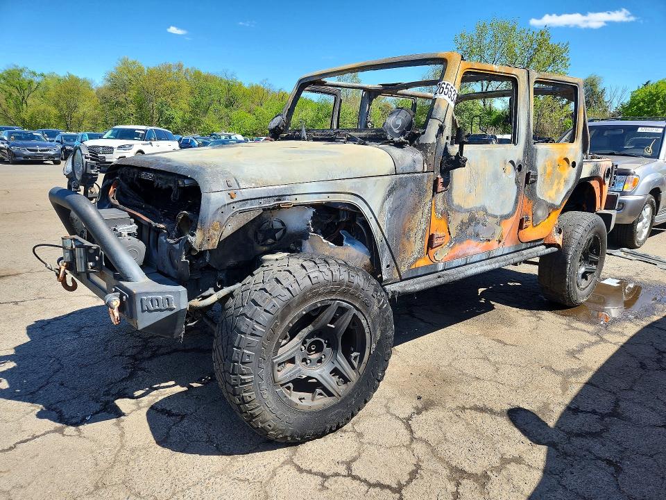 2013 Jeep Wrangler Unlimited მანქანა იყიდება აუქციონზე, vin: 1C4BJWEG4DL510323, აუქციონის ნომერი: 52655336