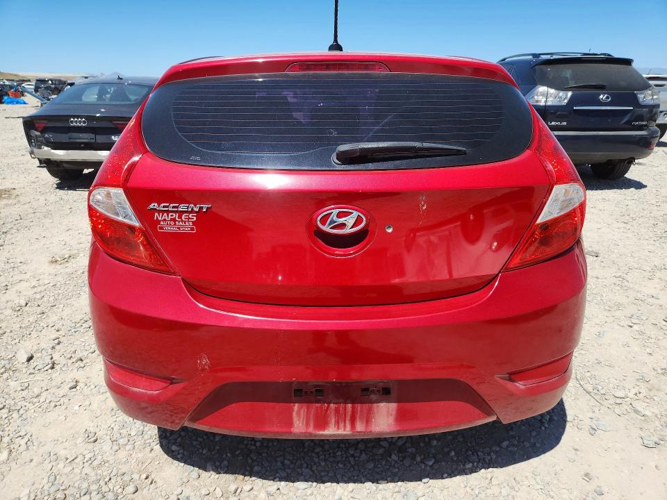 53405866 :رقم المزاد ، KMHCT5AE4GU261187 vin ، 2016 Hyundai Accent مزاد بيع