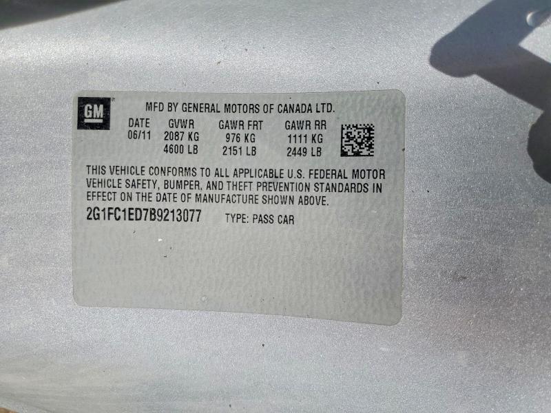 Aukcja sprzedaży 2011 Chevrolet Camaro, vin: 2G1FC1ED7B9213077, numer aukcji: 52926396