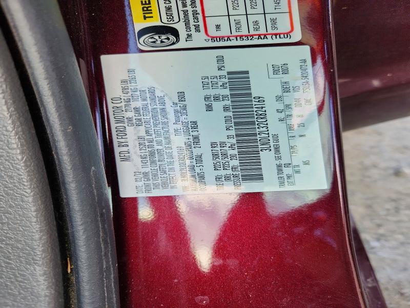 Продаж на аукціоні авто 2012 Lincoln Mkz, vin: 3LNDL2L32CR824169, номер лоту: 52866636