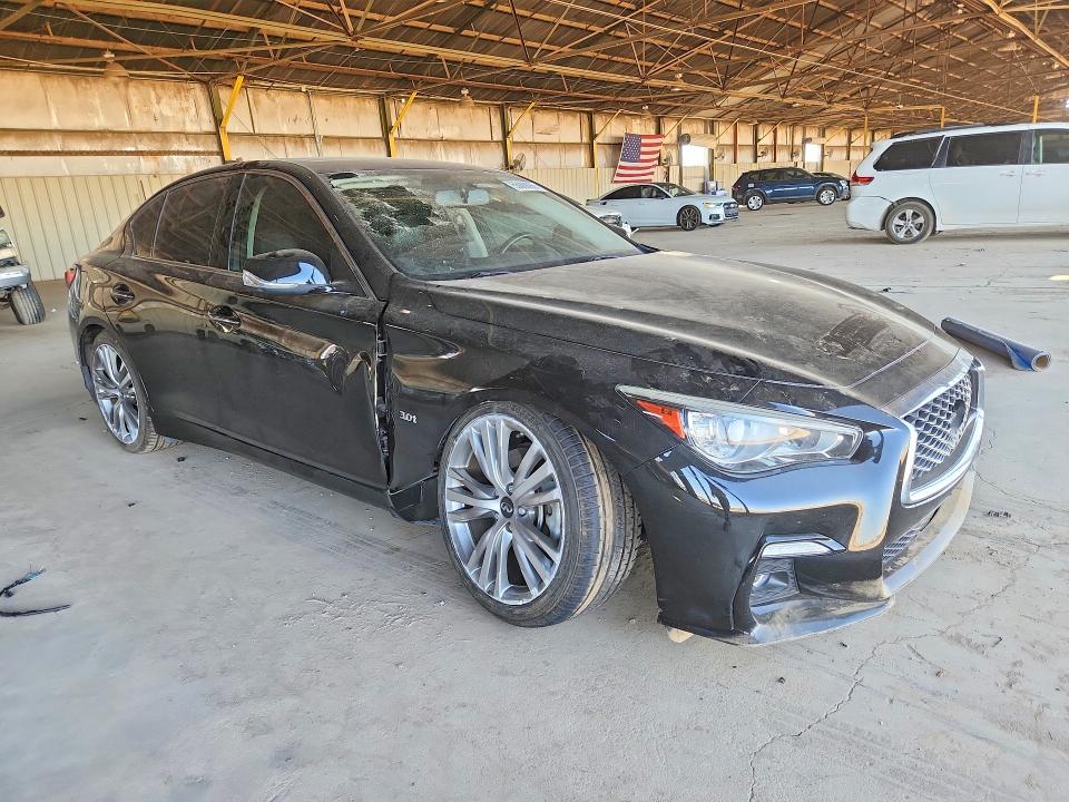 2018 Infiniti Q50 მანქანა იყიდება აუქციონზე, vin: JN1EV7AP7JM360276, აუქციონის ნომერი: 55088066