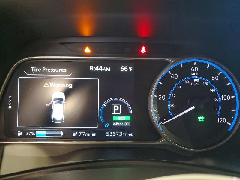 54698036 :رقم المزاد ، 1N4CZ1CVXRC556947 vin ، 2024 Nissan Leaf مزاد بيع