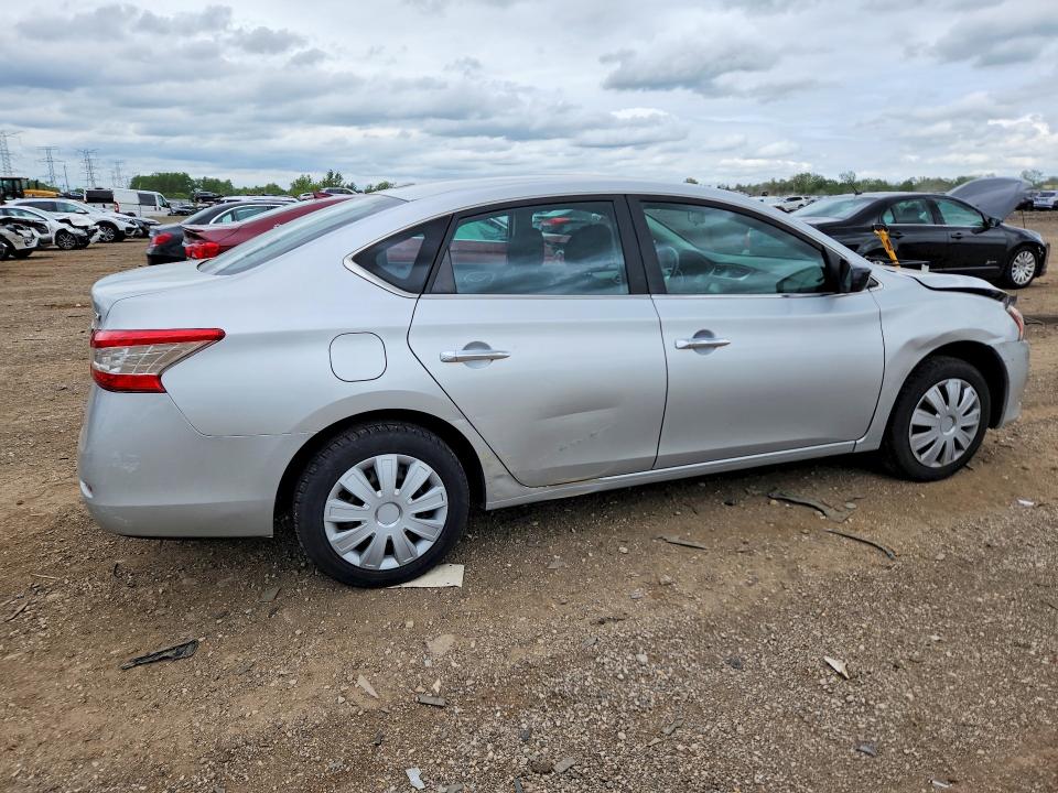 2015 Nissan Sentra მანქანა იყიდება აუქციონზე, vin: 3N1AB7AP7FY348558, აუქციონის ნომერი: 54132086