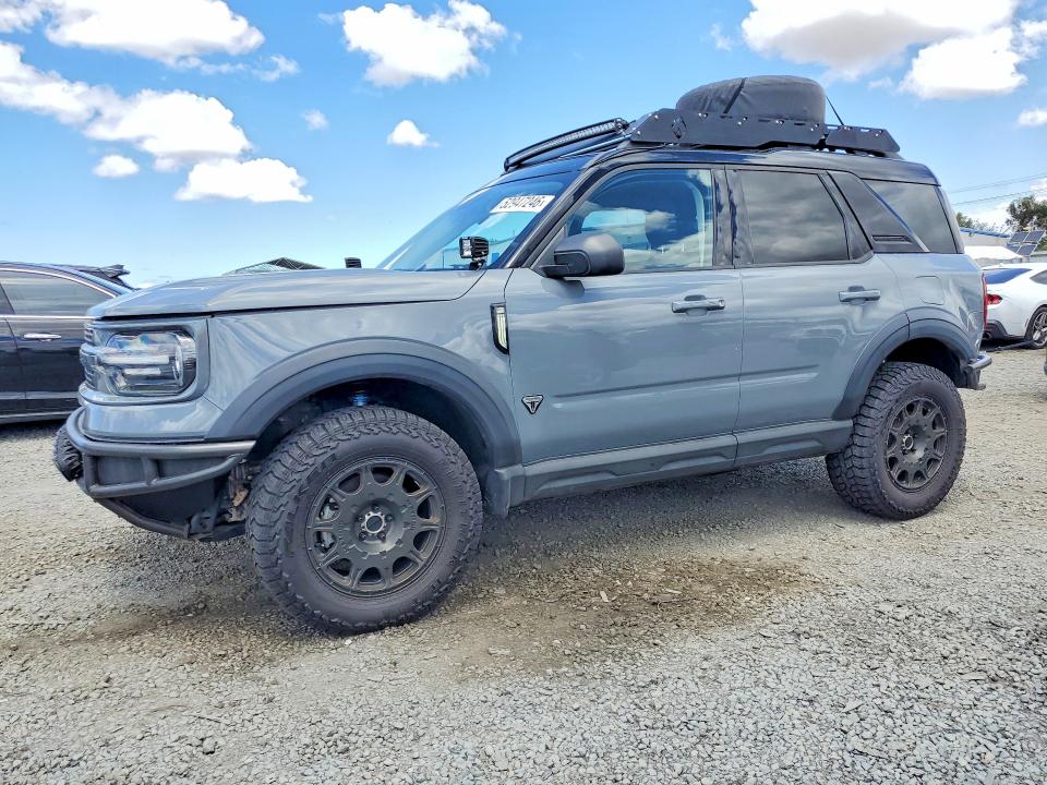 2021 Ford Bronco Sport მანქანა იყიდება აუქციონზე, vin: 3FMCR9D90MRA00114, აუქციონის ნომერი: 52947246