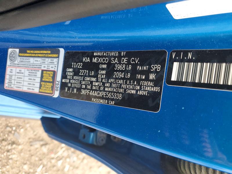 Продажа на аукционе авто 2023 Kia Forte, vin: 3KPF44ACXPE565338, номер лота: 52146786