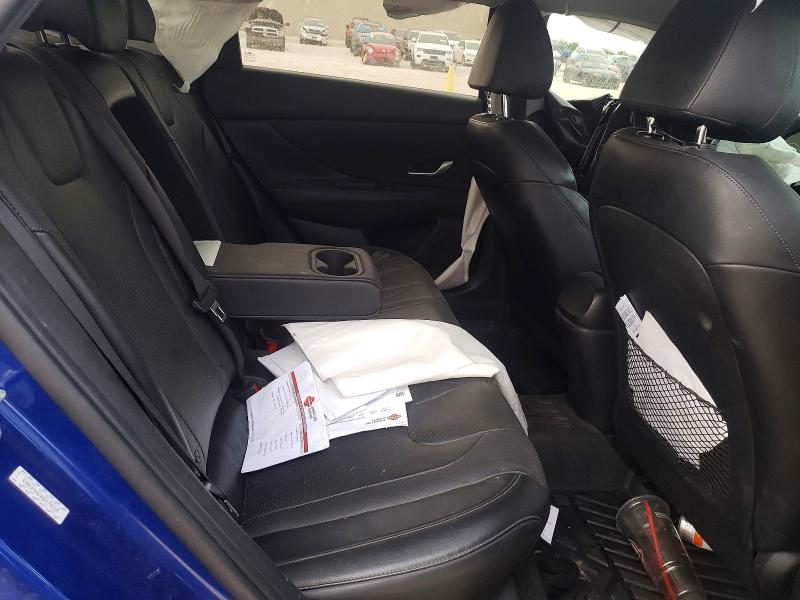 52698846 :رقم المزاد ، KMHLP4AG4MU170318 vin ، 2021 Hyundai Elantra مزاد بيع