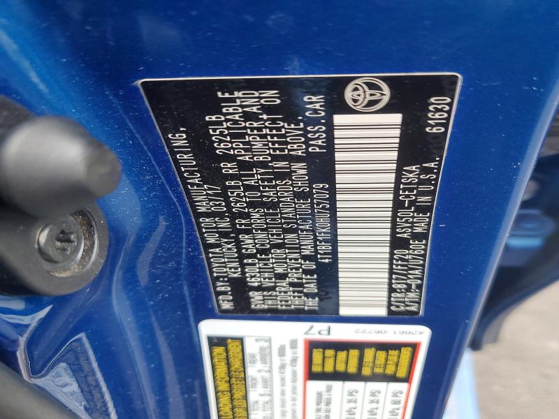 Продаж на аукціоні авто 2017 Toyota Camry, vin: 4T1BF1FK0HU757079, номер лоту: 54352886