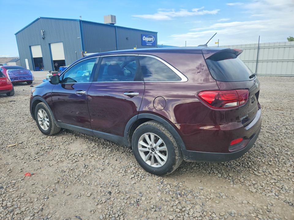 52742056 :رقم المزاد ، 5XYPGDA51KG561719 vin ، 2019 Kia Sorento مزاد بيع