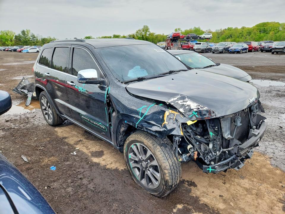 Продаж на аукціоні авто 2018 Jeep Grand Cherokee, vin: 1C4RJFBGXJC164731, номер лоту: 52985616
