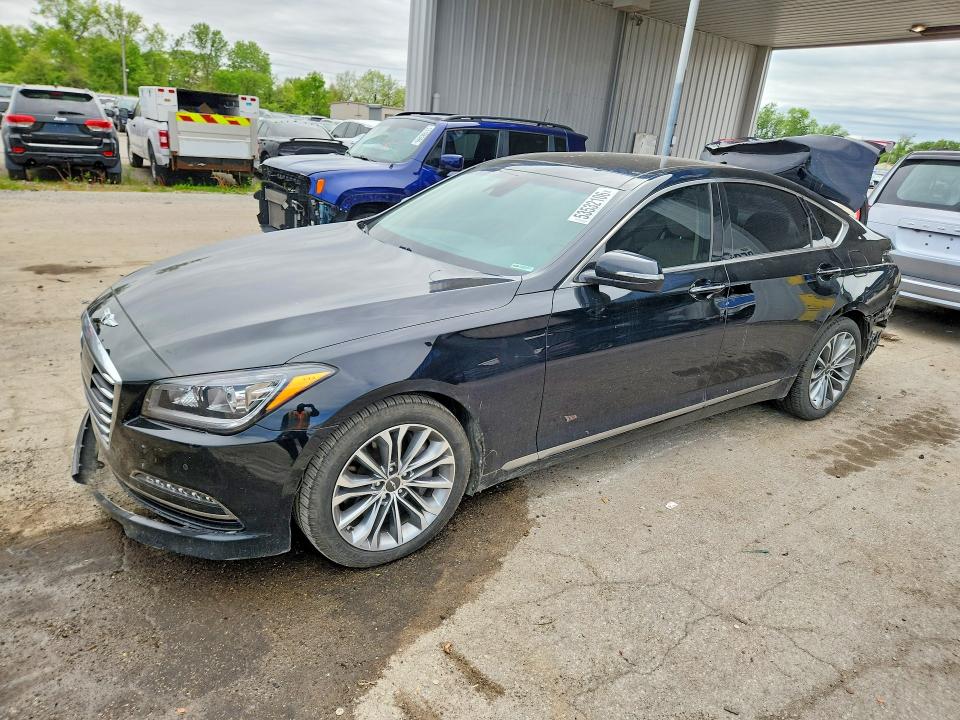 2017 Genesis G80 მანქანა იყიდება აუქციონზე, vin: KMHGN4JE1HU176802, აუქციონის ნომერი: 53532106