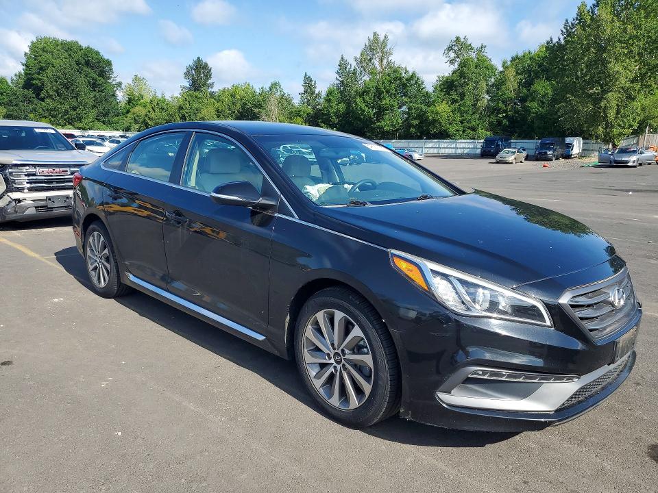 54691856 :رقم المزاد ، 5NPE34AFXFH070429 vin ، 2015 Hyundai Sonata مزاد بيع