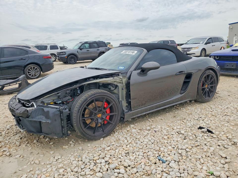 55018196 :رقم المزاد ، WP0CD2A88MS232132 vin ، 2021 Porsche Boxster مزاد بيع