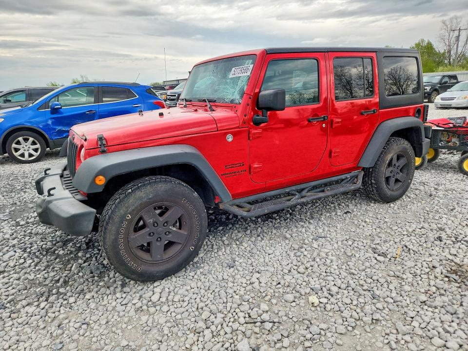 Auction sale of the 2016 Jeep Wrangler Unlimited, vin: 1C4BJWDG6GL206125, lot number: 52739586